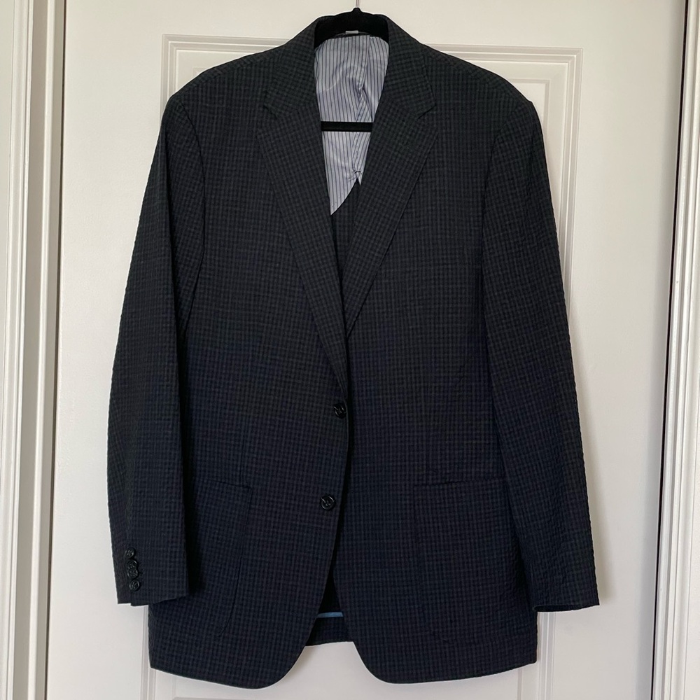 Johnston & Murphy Check Sport Coat Large